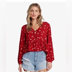 After Dark - Long Sleeve Blouse for Women